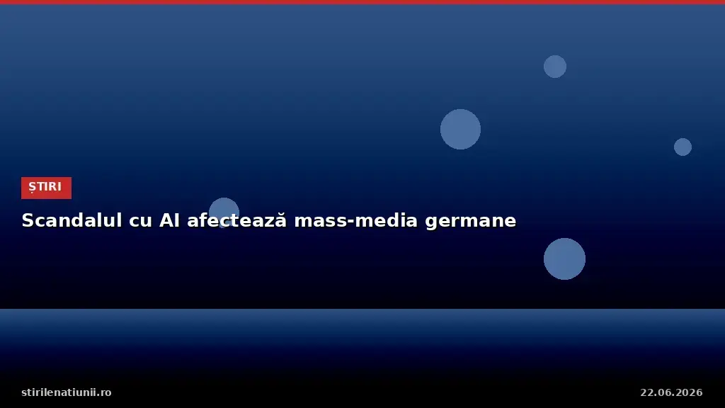 AI Scandal Rocks German Media