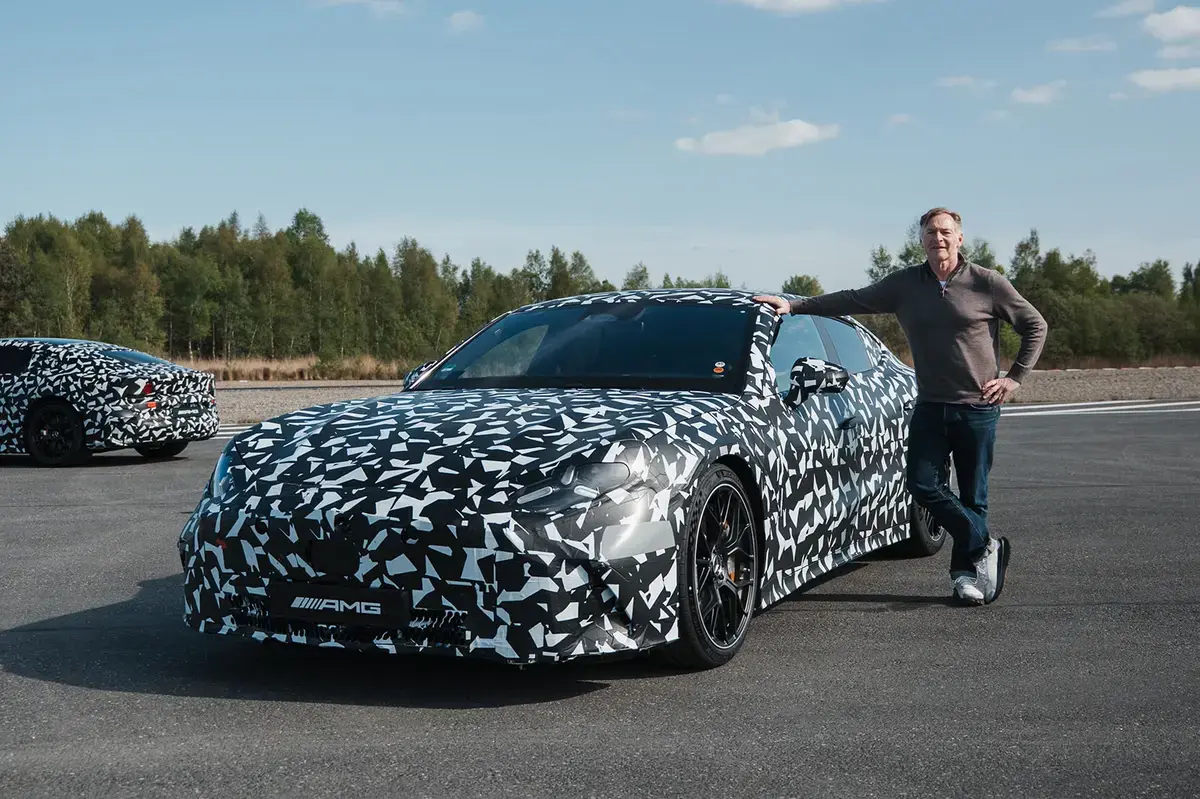 Electric AMG GT Prototype Offers Powerful, Controlled Ride