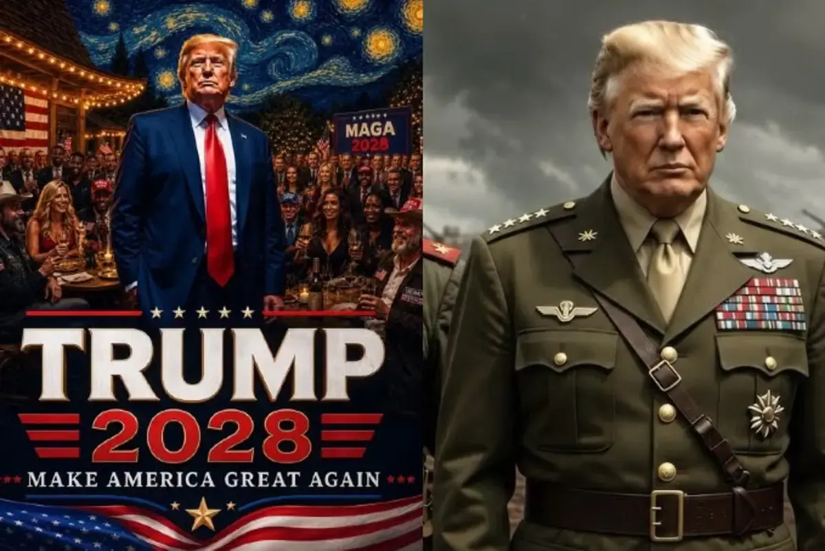 Former President Hints at 2028 Run with AI-Generated Imagery