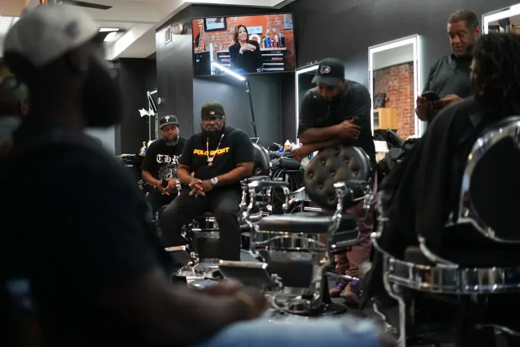 Inside a Philadelphia Barbershop, Black Men Reflect on Political Loyalty and Change