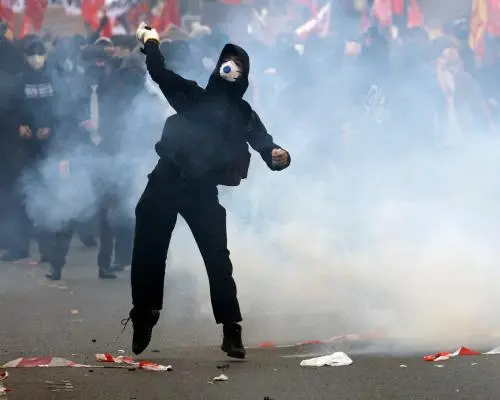 French Students Face Harsh Crackdown During Nationwide School Protests